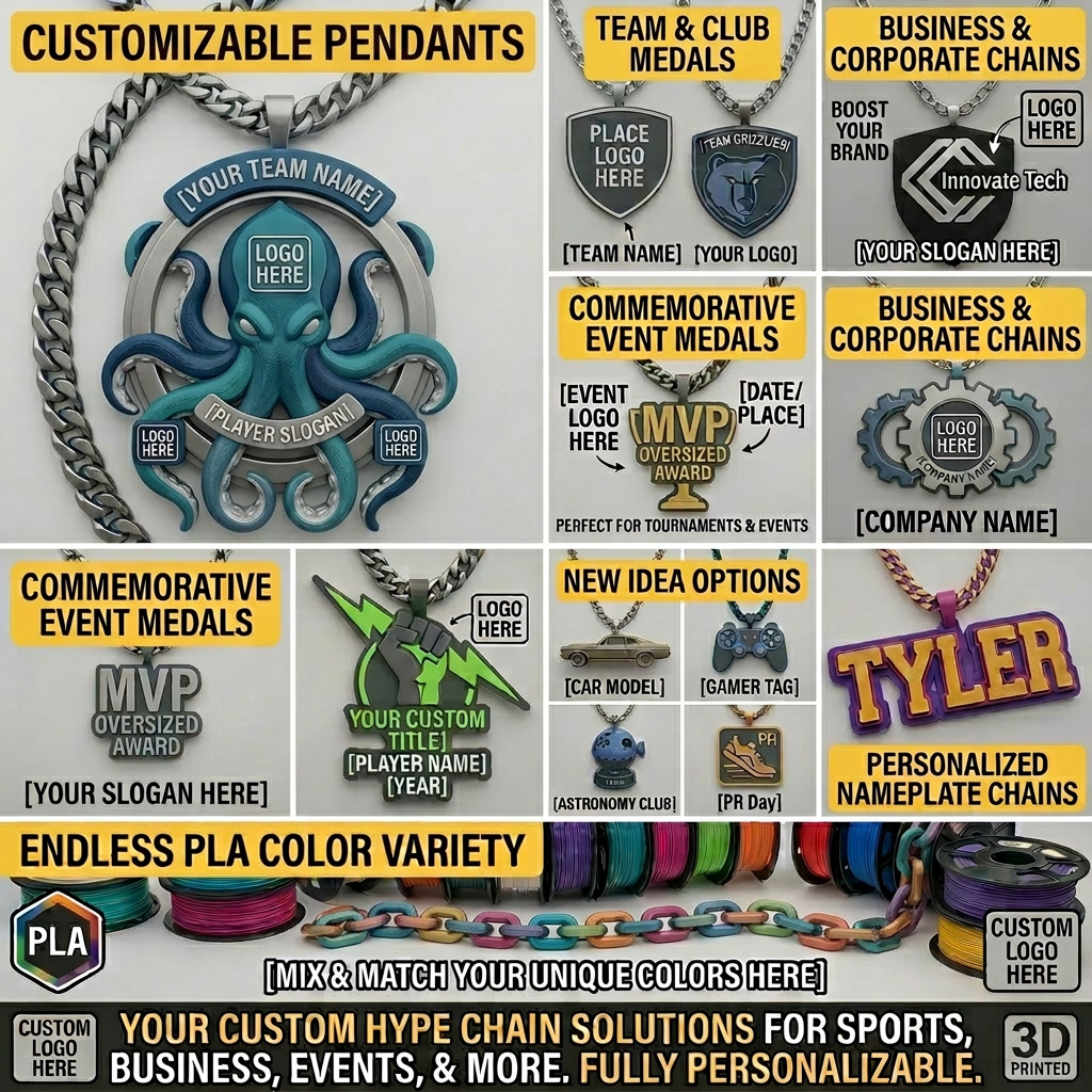 Custom Team Hype Chains