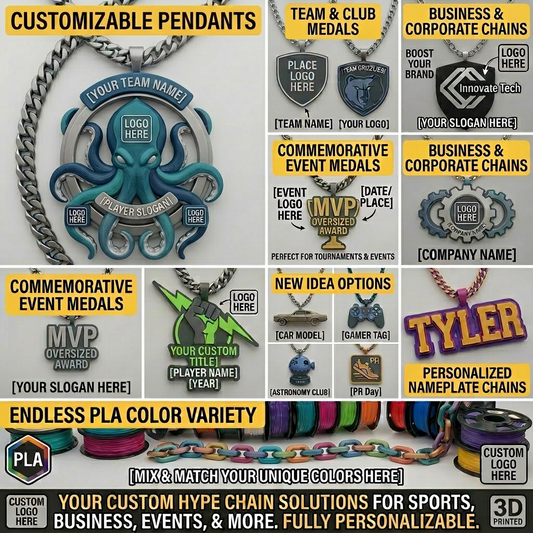 Custom Team Hype Chains