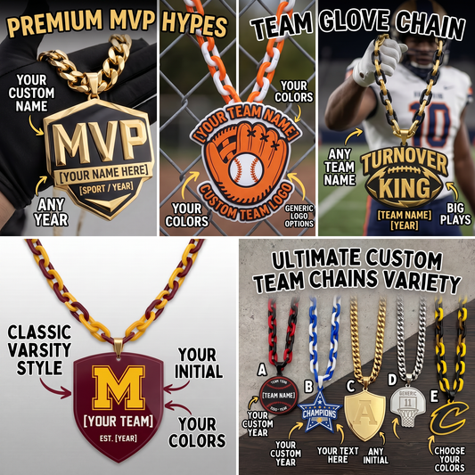Custom Team Hype Chains